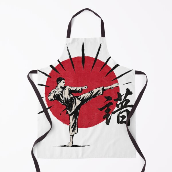 Item preview, Traditional Karate Bushido Warrior Kanji Art designed and sold by Martial-Art-23.