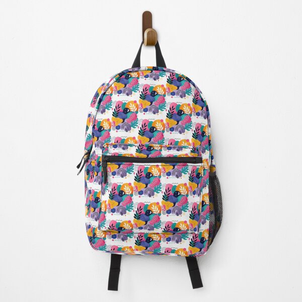 Item preview, Colourful Abstract Botanical Shapes | Modern Retro Pattern designed and sold by My Gluten Free Life UK.