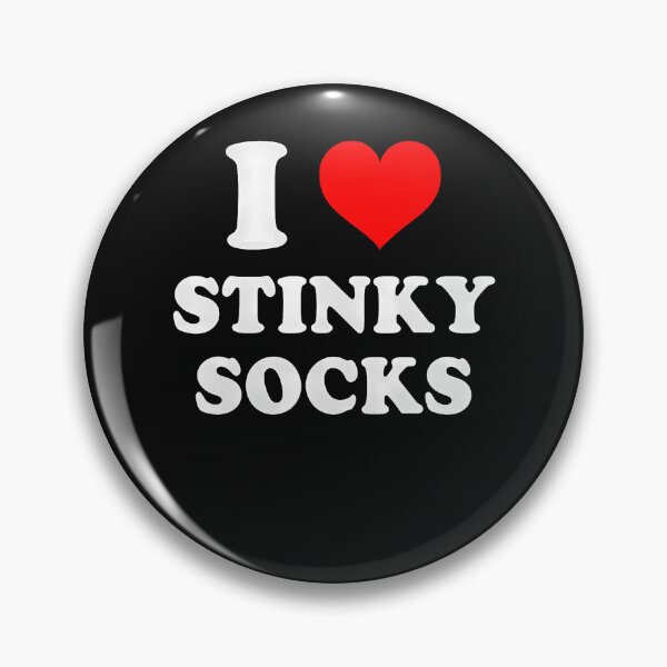 Item preview, I Love Stinky Socks Funny Smelly Feet Weird Humor Gag Gift designed and sold by JamesCrArt.