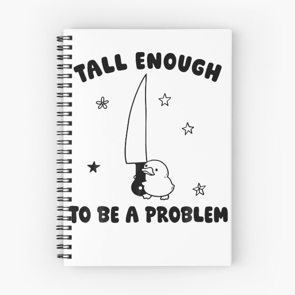 Item preview, Tall Enough To Be A Problem Funny Duck Humor designed and sold by JamesCrArt.