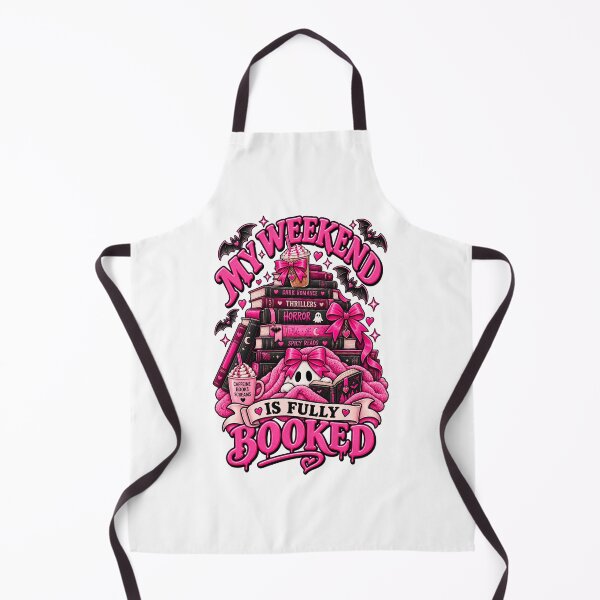 Item preview, My weekend is fully booked - Spooky Readers Club designed and sold by Chaotically Cutee.