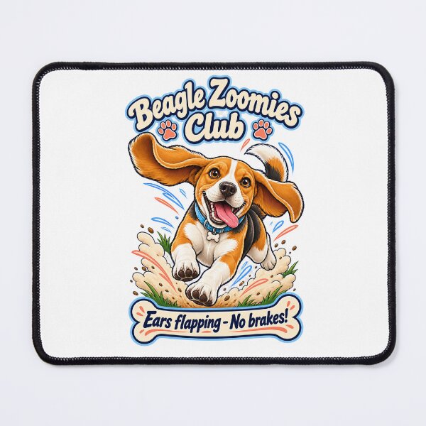 Item preview, Beagle Zoomies Club designed and sold by CIW78.