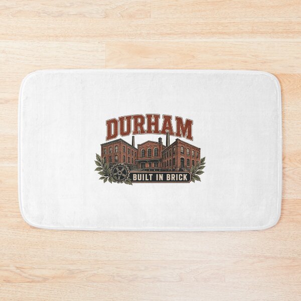 Item preview, Durham North Carolina Retro City Landscape | Local Travel Art designed and sold by AMICO77.