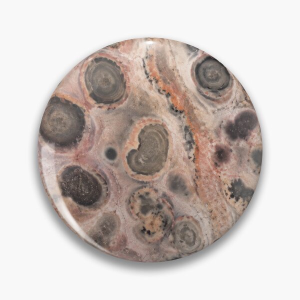 Item preview, Leopard Jasper Quartz Orbicular Gemstone Texture designed and sold by SurfaceCraft Studio.
