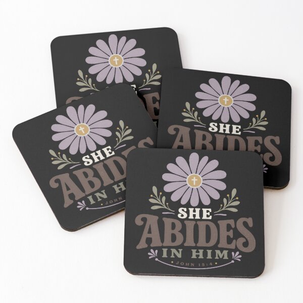 Item preview, She Abides In Him designed and sold by Parallel Label .