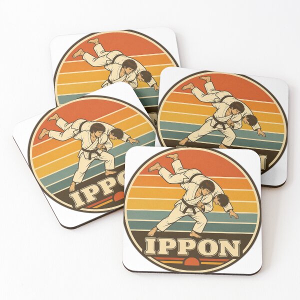 Item preview, Retro Judo Seoi Nage Throw Ippon Art designed and sold by Martial-Art-23.