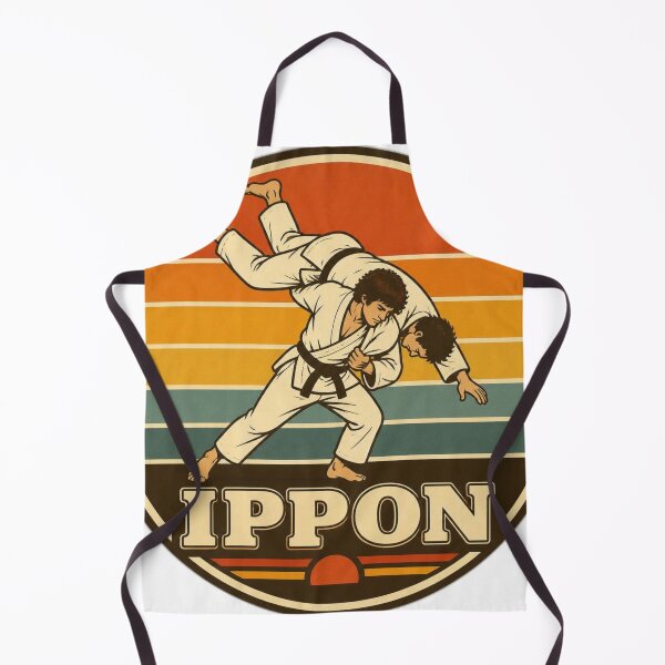 Item preview, Retro Judo Seoi Nage Throw Ippon Art designed and sold by Martial-Art-23.