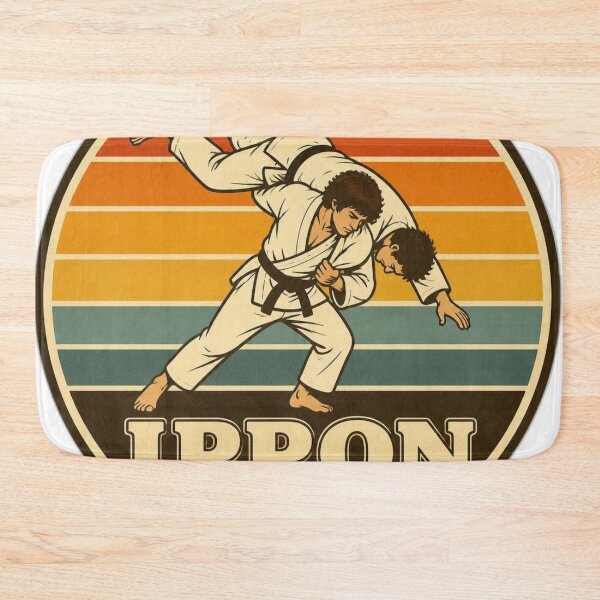 Item preview, Retro Judo Seoi Nage Throw Ippon Art designed and sold by Martial-Art-23.