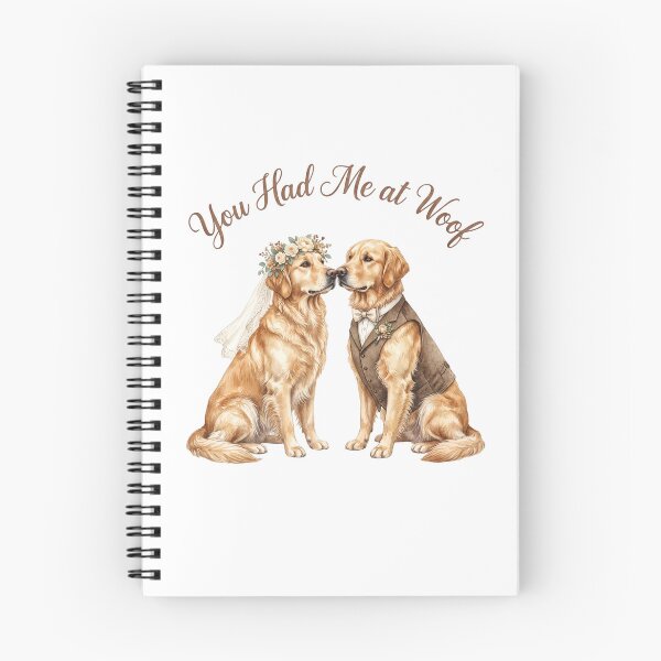 Item preview, Golden Retriever Wedding Couple designed and sold by Roy & Tiffany.