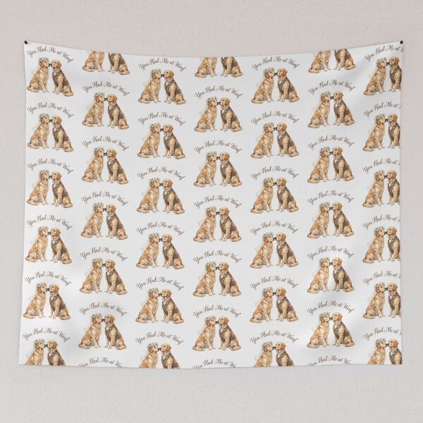 Item preview, Golden Retriever Wedding Couple designed and sold by Roy & Tiffany.