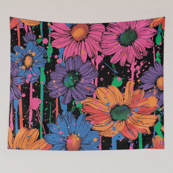 Item preview, Floral pattern. Field of flowers. designed and sold by MagelliShop.