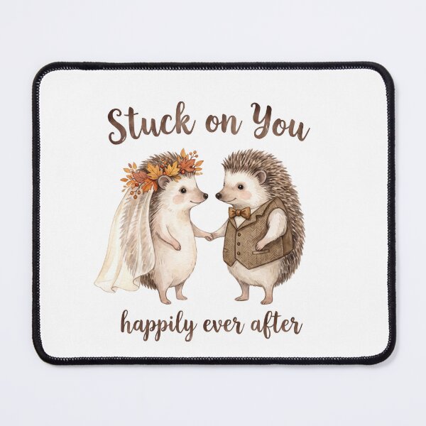 Item preview, Hedgehog Wedding Couple designed and sold by Roy & Tiffany.