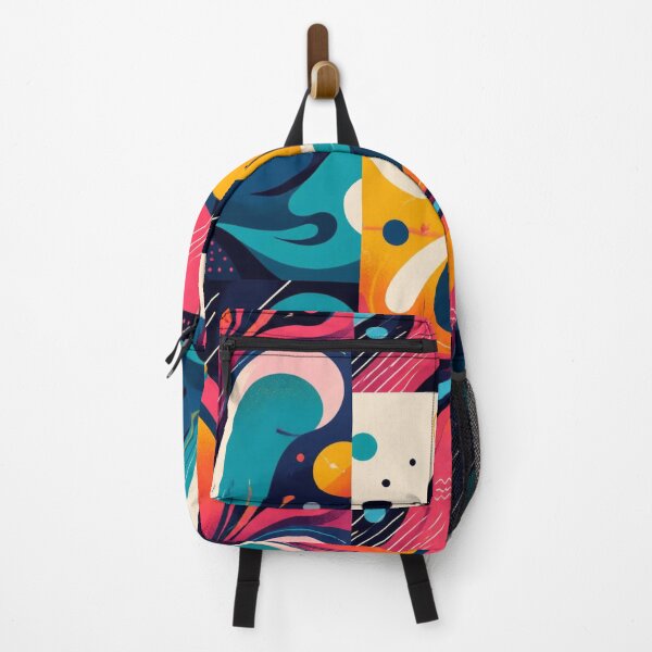 Item preview, Bold Colourful Abstract Swirls | Modern Maximalist Art designed and sold by My Gluten Free Life UK.