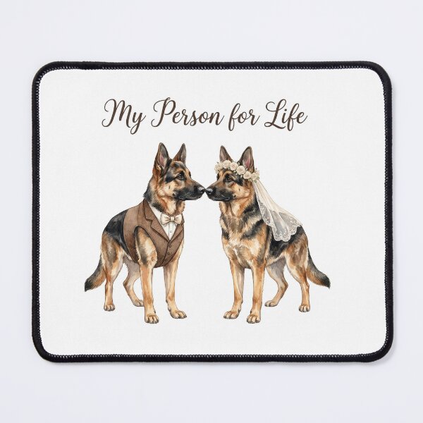 Item preview, German Shepherd Wedding designed and sold by Roy & Tiffany.