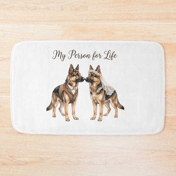 Item preview, German Shepherd Wedding designed and sold by Tiffany Roy.
