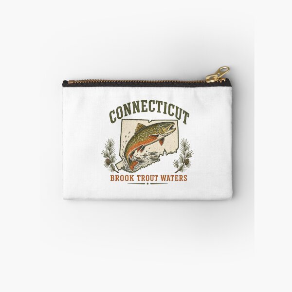 Item preview, Connecticut Brook Trout Fishing Art | New England Angler Design designed and sold by AMICO77.