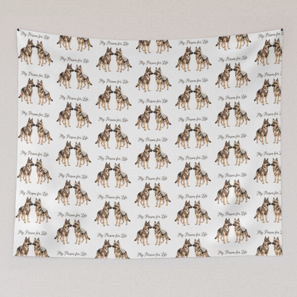 Item preview, German Shepherd Wedding designed and sold by Roy & Tiffany.