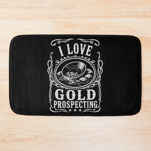 Item preview, I Love Gold Prospecting Funny Gold Prospector Mining Hobby Treasure Hunter designed and sold by THREE LITTLE BEANS.