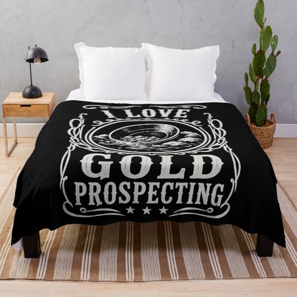 Item preview, I Love Gold Prospecting Funny Gold Prospector Mining Hobby Treasure Hunter designed and sold by THREE LITTLE BEANS.