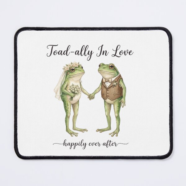 Item preview, Frog Wedding Couple designed and sold by Roy & Tiffany.