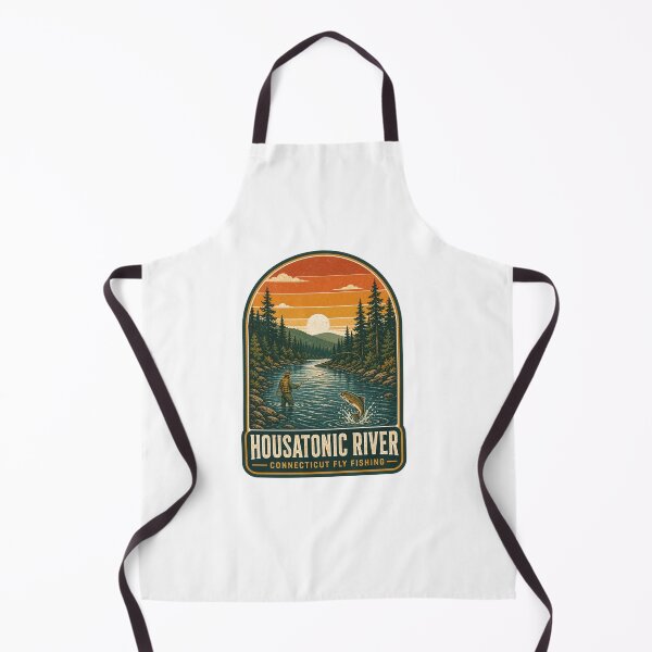 Item preview, Connecticut Brook Trout Fishing Art | New England Angler Design designed and sold by AMICO77.
