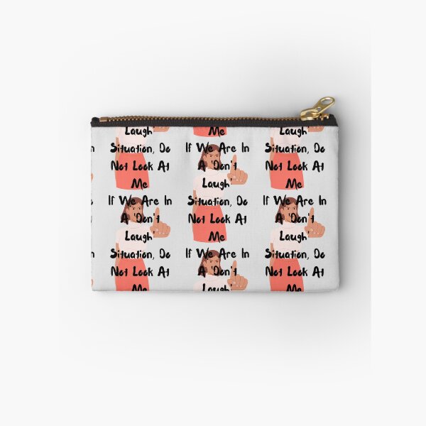 Item preview, We Have A Don't Laugh Situation Funny Quote Woman Pointing Art designed and sold by Artemis & Woven Collective.