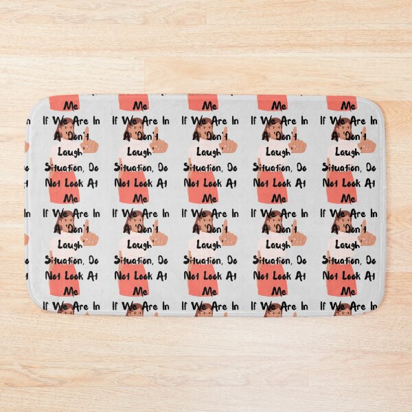 Item preview, We Have A Don't Laugh Situation Funny Quote Woman Pointing Art designed and sold by Artemis & Woven Collective.