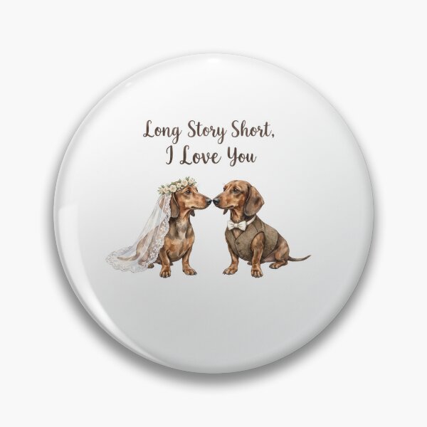 Item preview, Dachshund Wedding Couple designed and sold by Tiffany Roy.