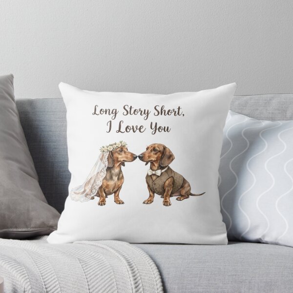 Item preview, Dachshund Wedding Couple designed and sold by Roy & Tiffany.
