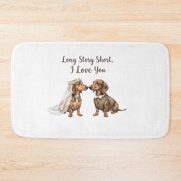 Item preview, Dachshund Wedding Couple designed and sold by Roy & Tiffany.
