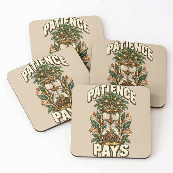 Item preview, Patience Pays – Growing Tree Inside an Hourglass designed and sold by VioVibe.