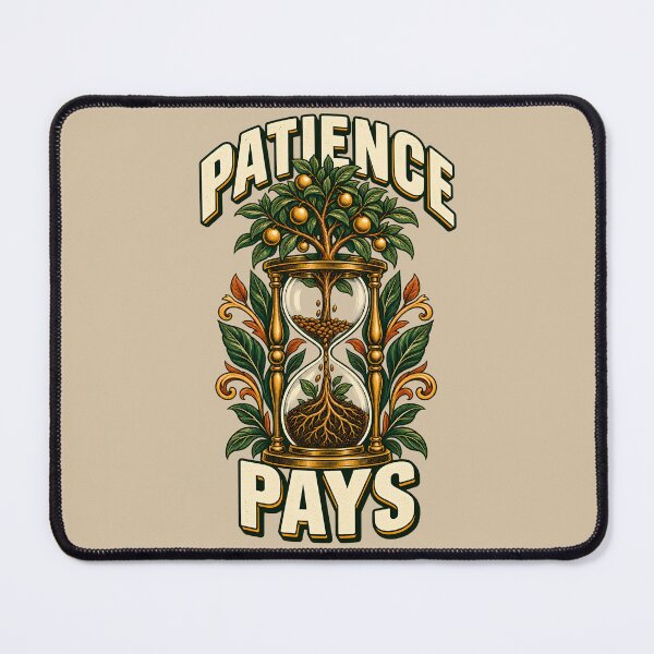 Item preview, Patience Pays – Growing Tree Inside an Hourglass designed and sold by VioVibe.