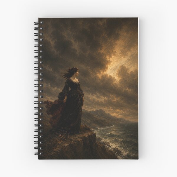 Item preview, Woman Beneath the Golden Storm designed and sold by ZYVARENNE.