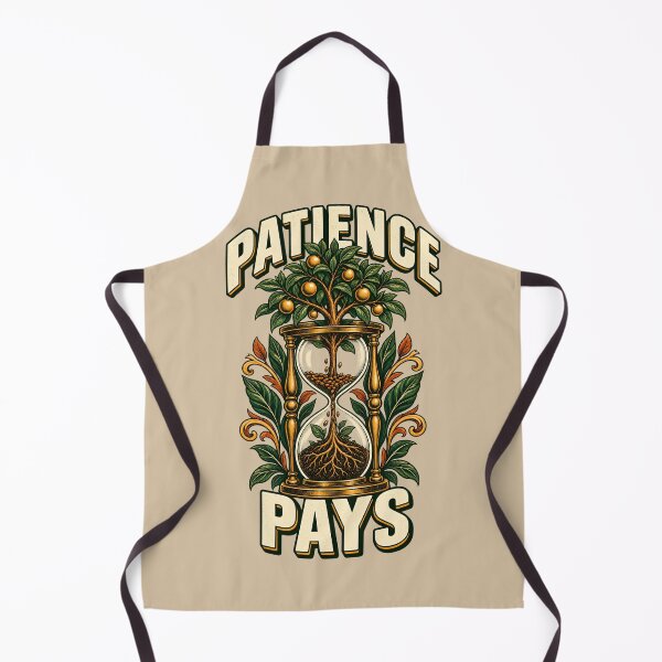 Item preview, Patience Pays – Growing Tree Inside an Hourglass designed and sold by VioVibe.