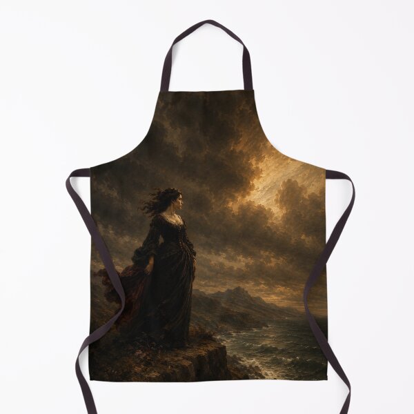 Item preview, Woman Beneath the Golden Storm designed and sold by ZYVARENNE.