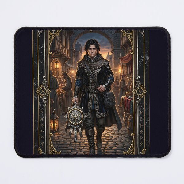 Item preview, Page of Seals- tarot card designed and sold by Studio77-Gothic.