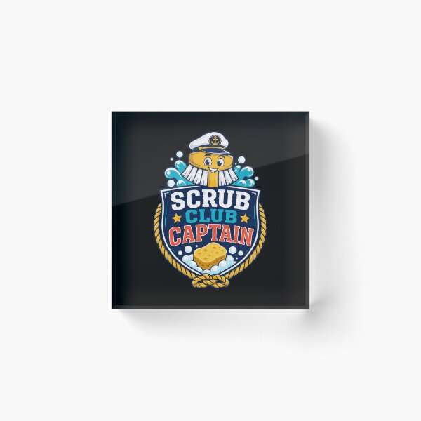 Item preview, Scrub Club Captain designed and sold by PWD-Design.