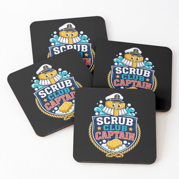 Item preview, Scrub Club Captain designed and sold by PWD-Design.