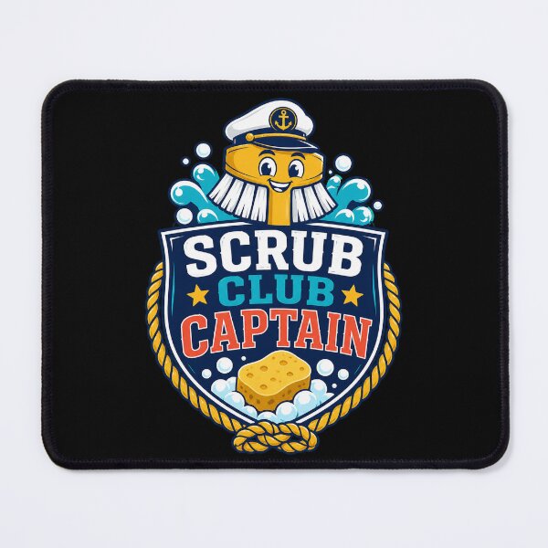 Item preview, Scrub Club Captain designed and sold by PWD-Design.