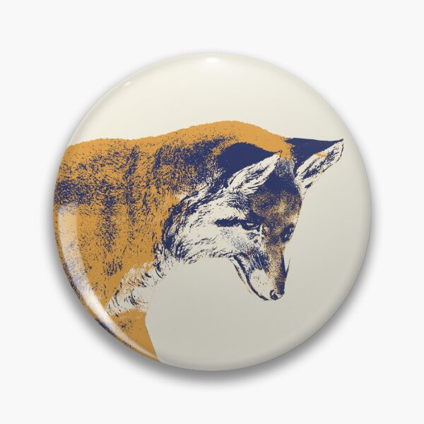 Item preview, A historic fox with abstract olive green mountains designed and sold by PbHistory.