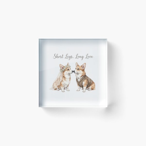 Item preview, Corgi Wedding Couple designed and sold by Roy & Tiffany.