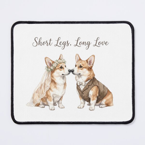 Item preview, Corgi Wedding Couple designed and sold by Roy & Tiffany.