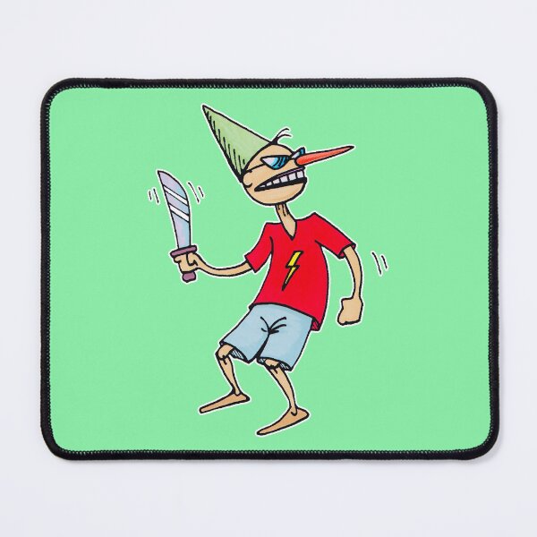 Item preview, Angry Pinocchio designed and sold by SpaceCatVisions.