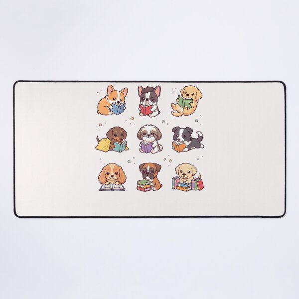 Item preview, Dogs Reading Books Cute Puppy Book Lover Bookworm Dog designed and sold by Mykittens69.