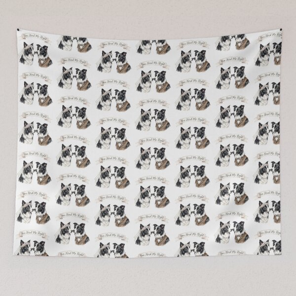 Item preview, Border Collie Wedding designed and sold by Roy & Tiffany.