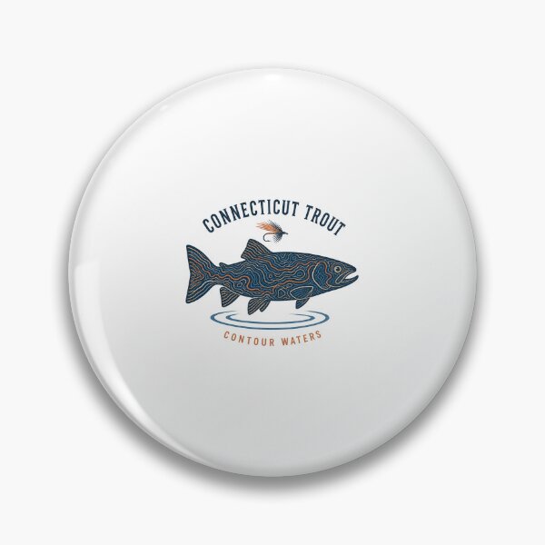 Item preview, Connecticut Brook Trout Fishing Art | New England Angler Design designed and sold by AMICO77.