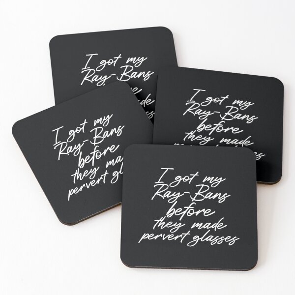 Item preview, I got my R-Bs before they made pervert glasses - typography art designed and sold by kobyakov.