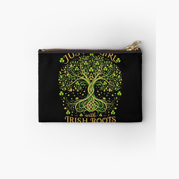 Item preview, Just A Girl With Irish Roots Celtic Tree Of Life Heritage designed and sold by Mykittens69.