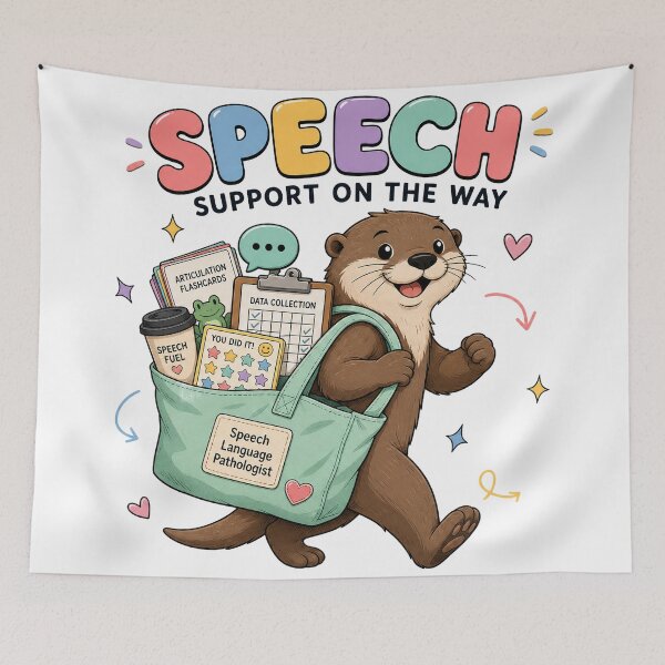 Item preview, Speech Language Pathologist Otter Shirt designed and sold by MOCH- ART.