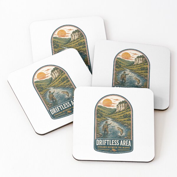 Item preview, Driftless Area Coldwater Streams | Bluff Country Outdoor Art designed and sold by AMICO77.